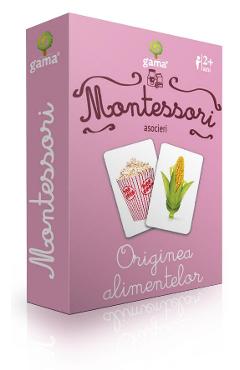 Montessori. Asocieri: Originea alimentelor
