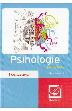 Memorator de psihologie pentru liceu - Maria Halmaghi