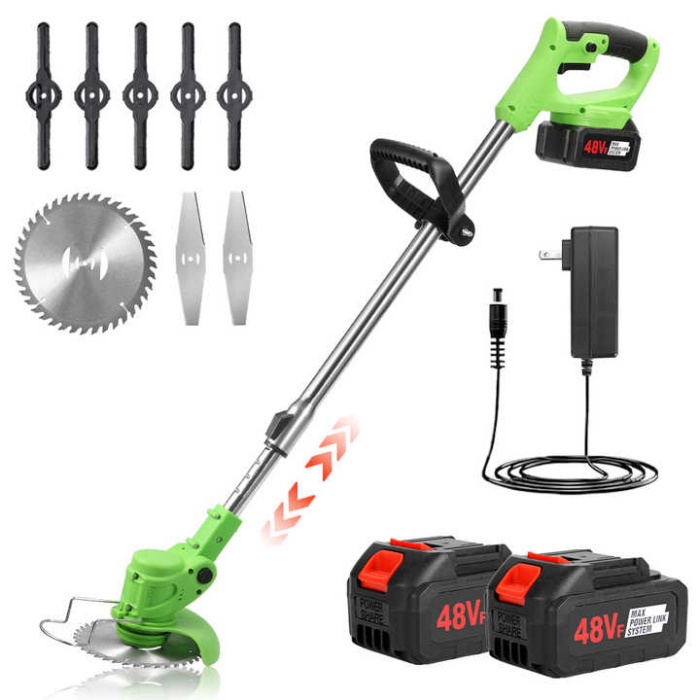 Motocositoare Electrica cu 2 Acumulatori si Accesorii CMP1823, Sistem Fara Fir, Motor Electric de Putere, Autonomie Extinsa, Des
