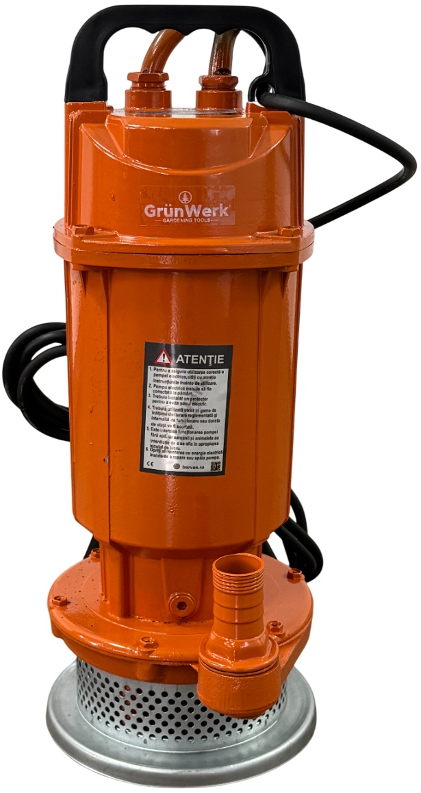 Pompa submersibila apa curata GW GW7174, 750W, Hmax 32m, cu plutitor automat, cablu 4m, pentru puturi si irigatii