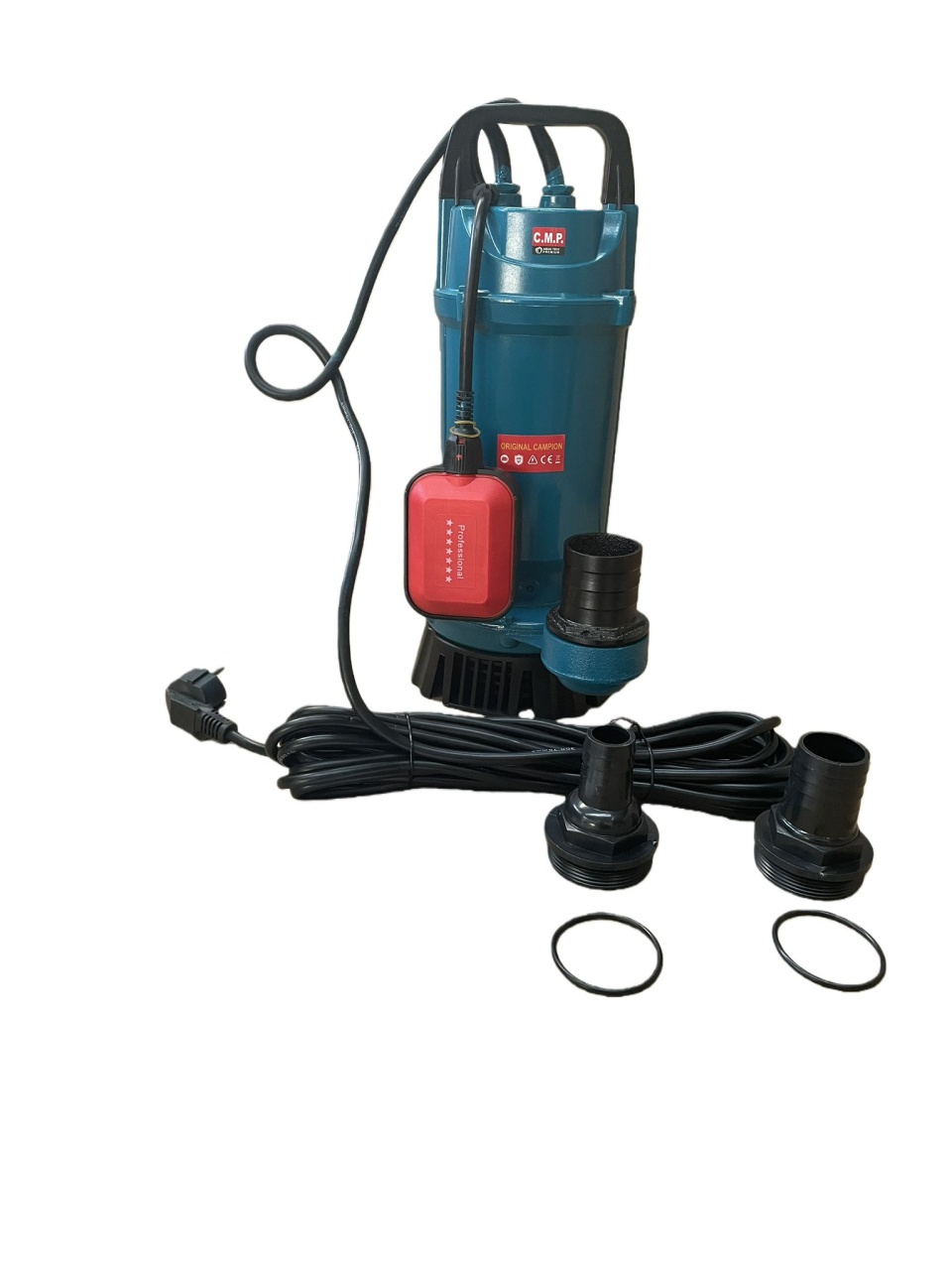 Pompa submersibila apa curata CMP1768F QDX30-45-1.5F, 1.5kW, 2HP, debit 30 mc/h, inaltime refulare 45m, iesire 2" / 1.5" / 1", 2