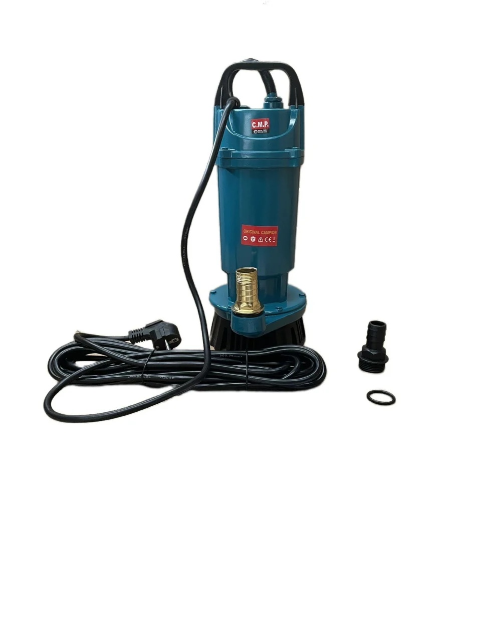 Pompa submersibila apa curata CMP1766 QDX3-25-0.75, 0.75kW, 1HP, debit 3 mc/h, inaltime refulare 25m, 2860RPM, 110-220V, fara pl