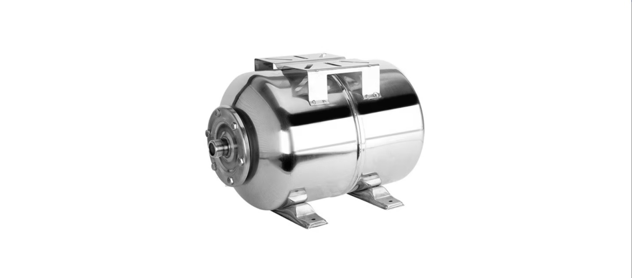 Butelie hidrofor inox 24L Campion CMP1298, vas expansiune cu membrana, presiune maxima 6 bar, rezervor hidrofor din inox