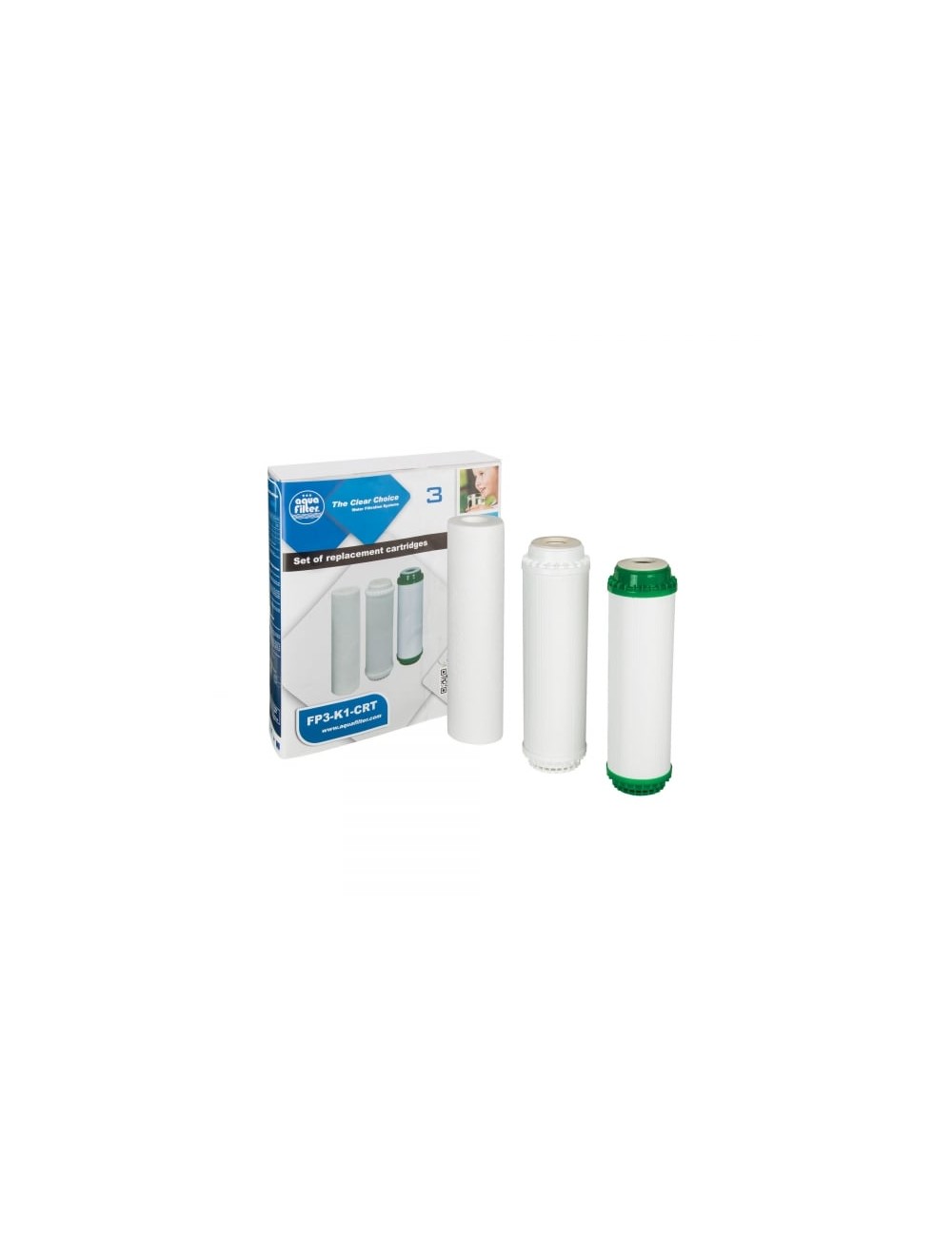 Set cartuse filtrante Aquafilter FP3-K1-CRT