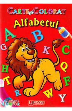 Alfabetul - Carte de colorat