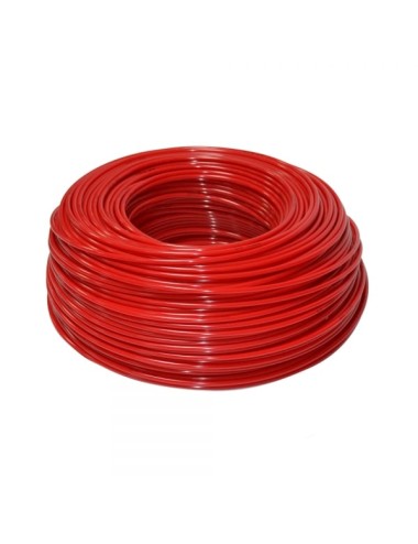 Furtun flexibil polietilena 1 4 ( 6 mm ) rosu