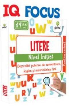 IQ Focus - Litere. Nivel initiat 5-6 ani