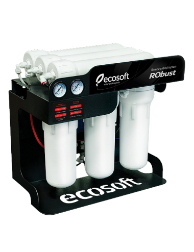 Sistem de filtrare al apei profesional cu osmoza inversa Ecosoft RObust 60 L h