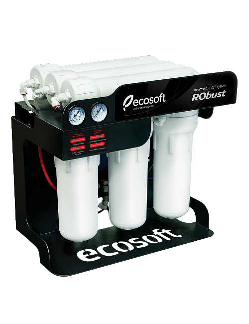 Sistem de filtrare al apei profesional cu osmoza inversa Ecosoft RObust 60 L h