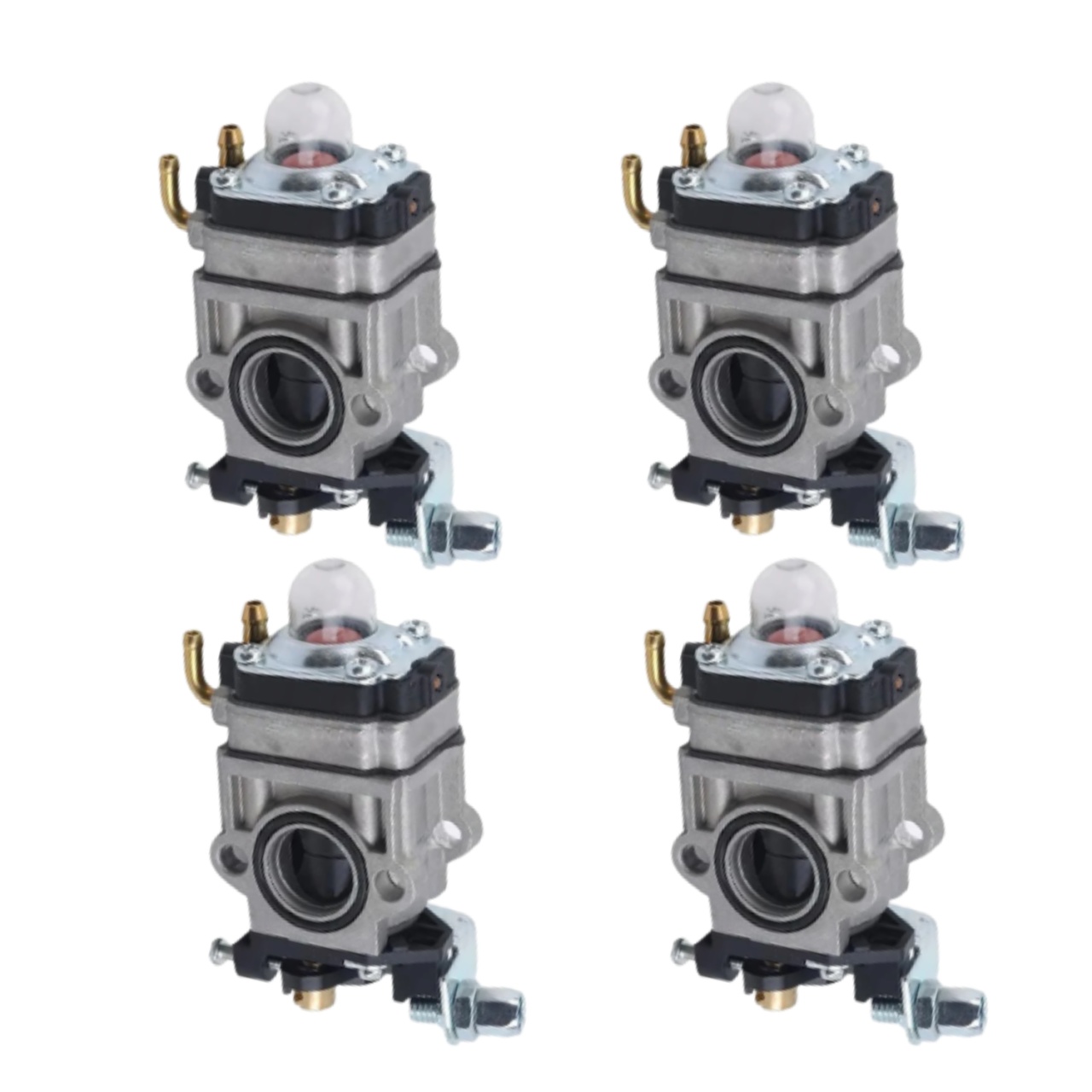 *LICHIDARE* Set x4 Carburator motocoasa 2 timpi, 15mm gaura, 31mm prinderi, universal CMP0820 gaura admisie 15mm distanta prinde