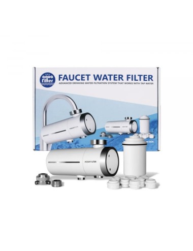 Filtru cu ultrafiltrare si carbon activ Aquafilter pentru robinet FH2018-2-AQ