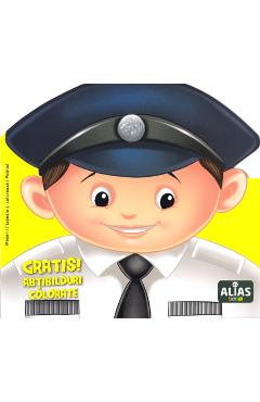 Politist. Abtibilduri colorate