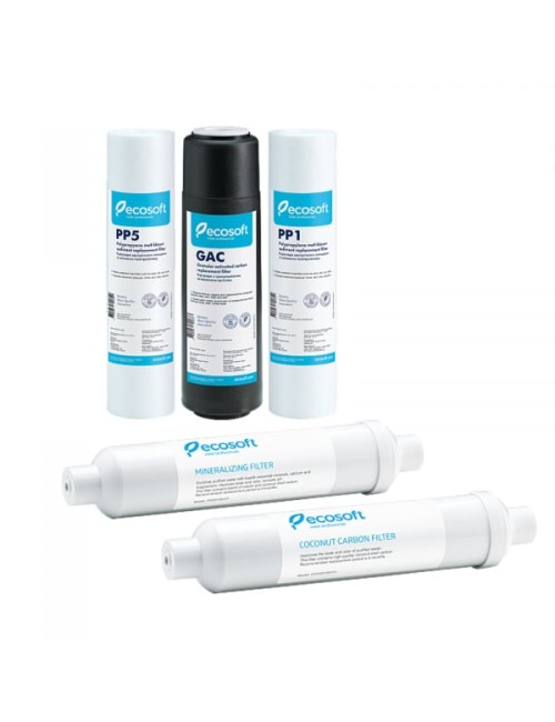 Set 5 filtre de schimb Osmoza Inversa Ecosoft ECO5STD