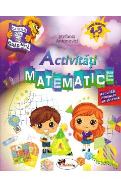 Activitati Matematice 4-5 ani - Stefania Antonovici