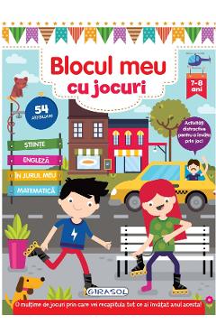 Blocul meu cu jocuri: 7-8 ani