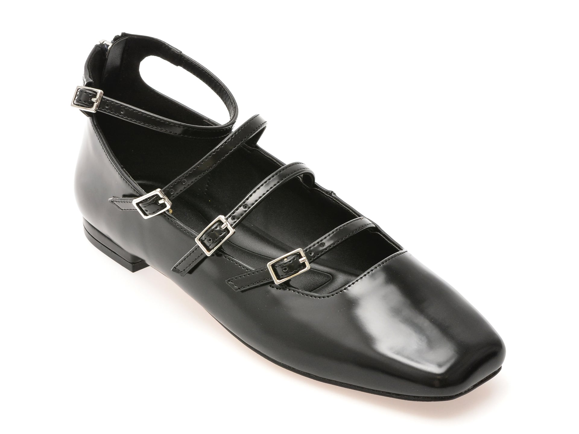 Pantofi ALDO negri, NELTA 001, din piele ecologica