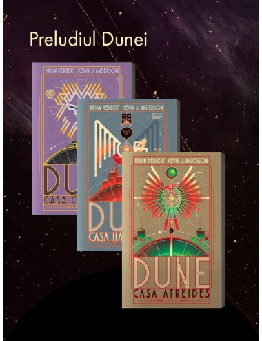 Pachet Preludiul Dunei 3 vol
