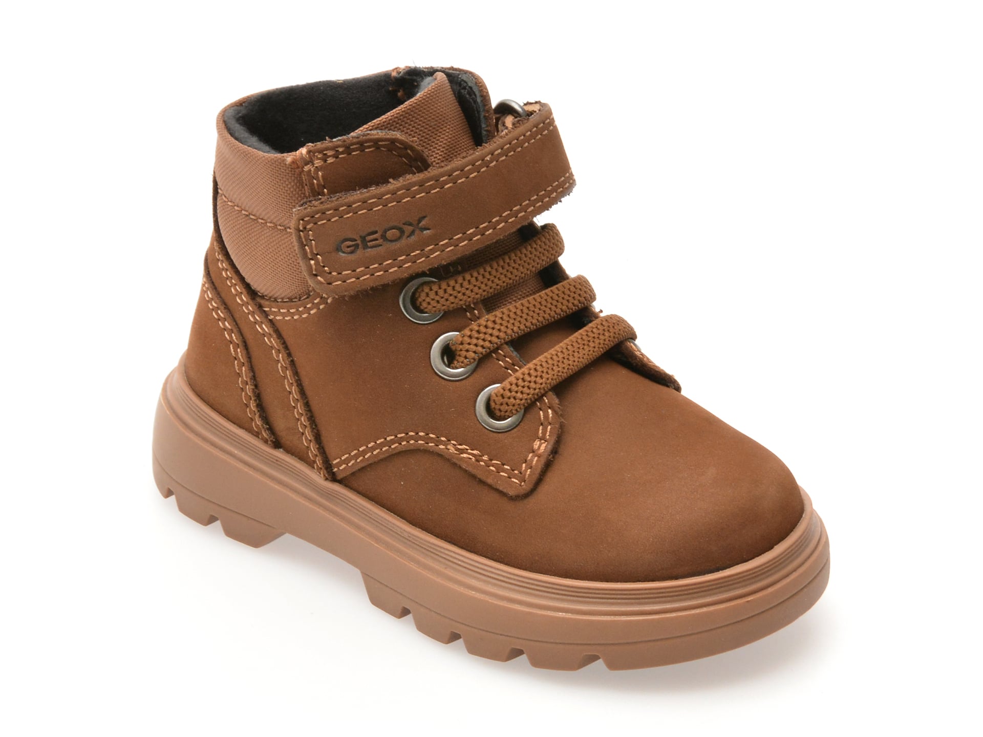 Ghete GEOX maro, B4662B, din nabuc