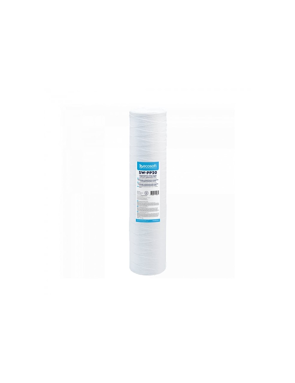 Cartus filtrant din fir infasurat de polipropilena BigBlue 20 Ecosoft