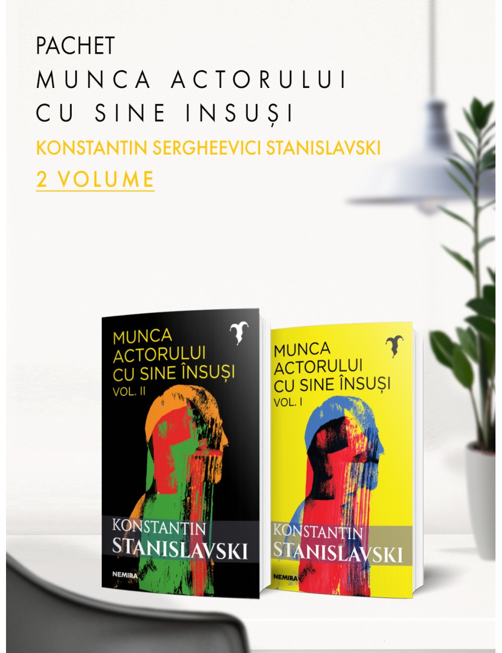 Pachet Munca actorului cu sine însuși 2 vol.