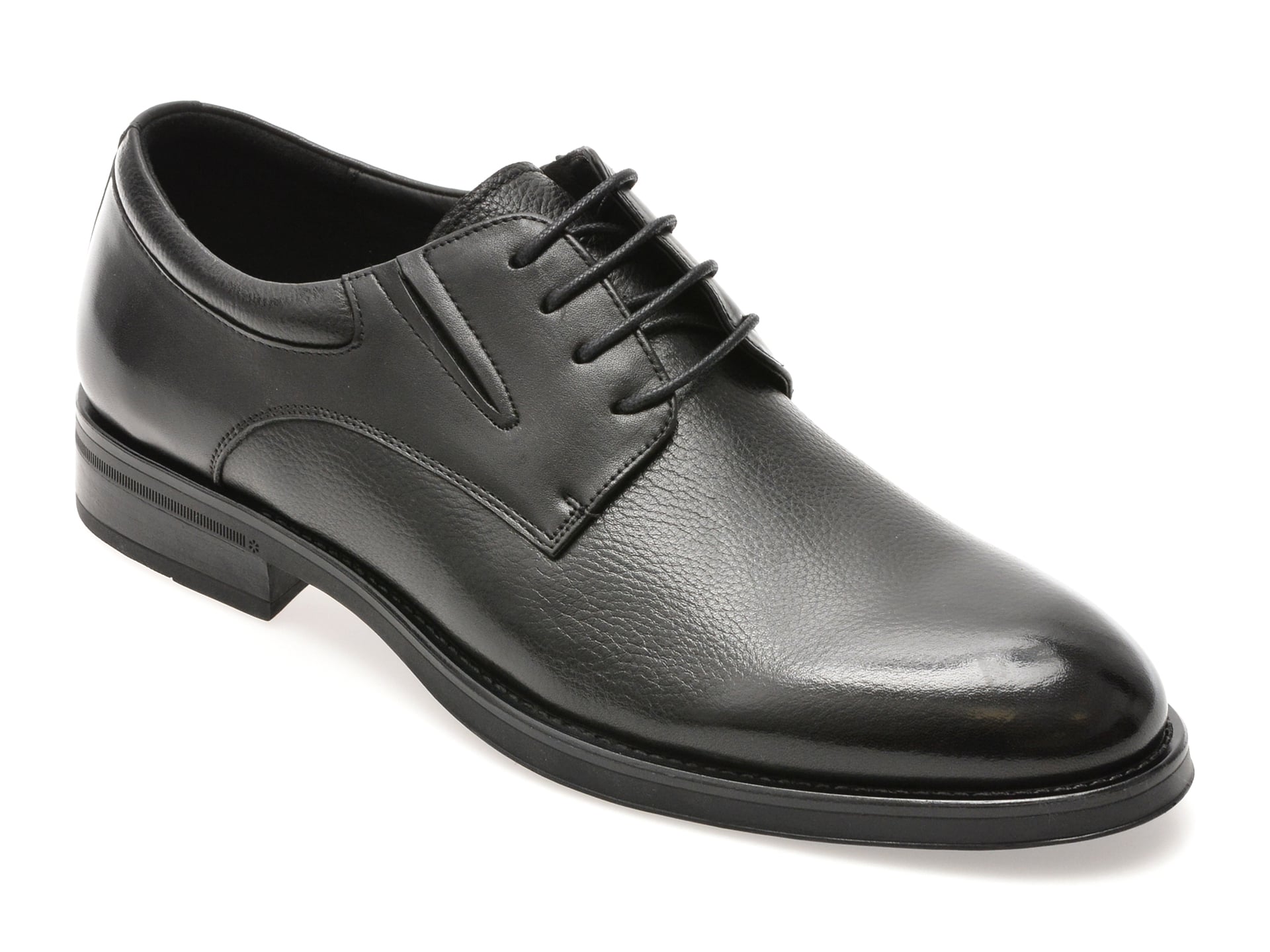 Pantofi eleganti EPICA negri, F15C11, din piele naturala