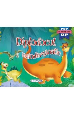 Diplodocul neindemanatic. Pop-up