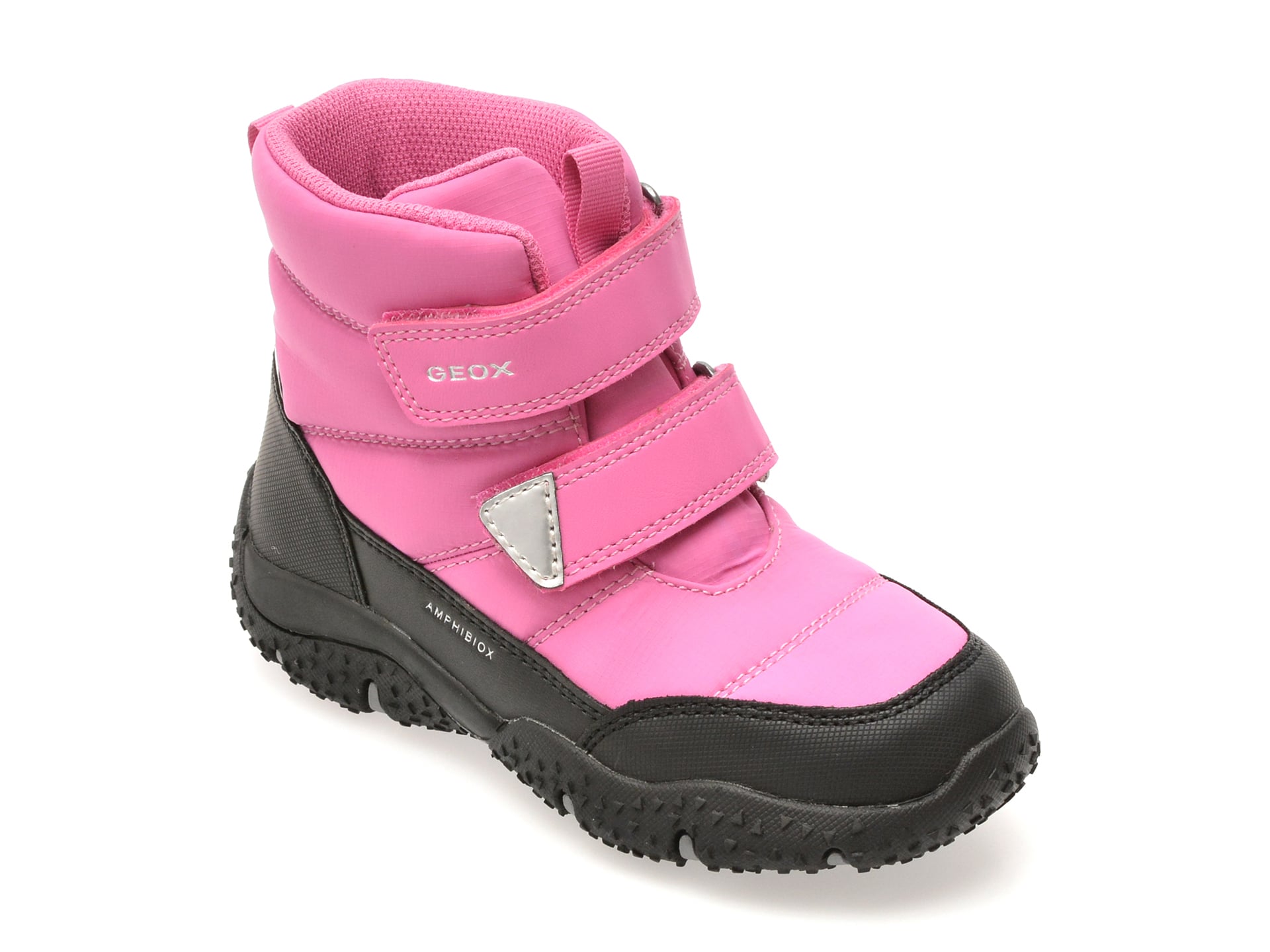 Ghete GEOX roz, B4654B, din material textil