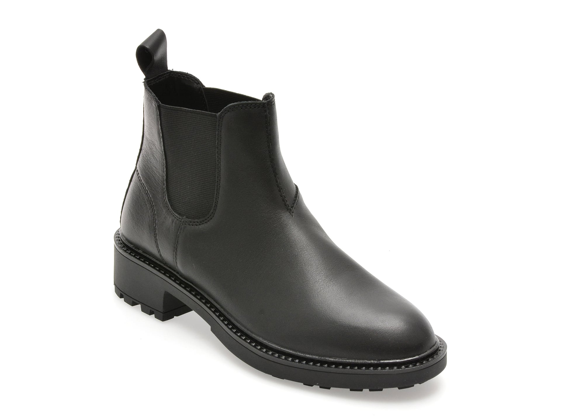 Ghete ALDO negre, FAVERSHAM 001, din piele naturala