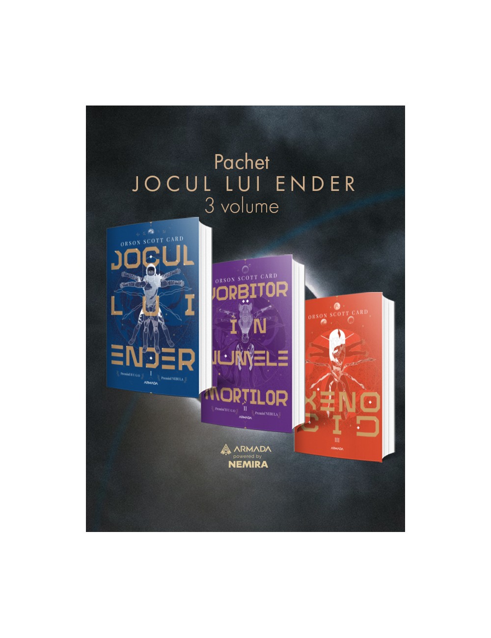 Pachet JOCUL LUI ENDER 3 vol.