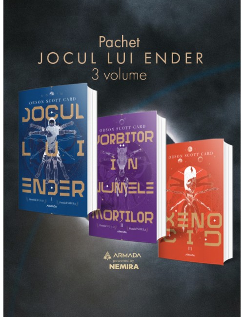 Pachet JOCUL LUI ENDER 3 vol.