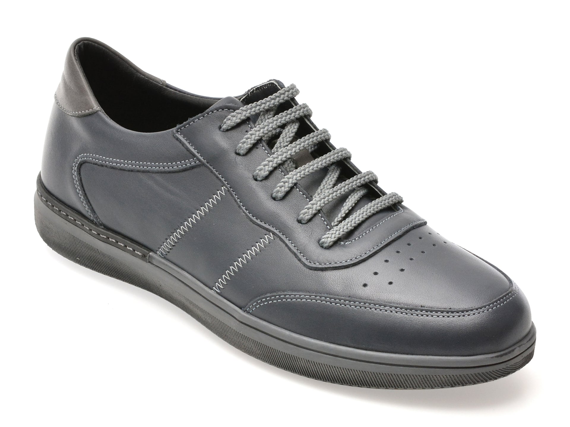 Pantofi sport BITE THE BULLET bleumarin, 3421, din piele naturala