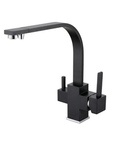 Baterie cu 3 cai Waterline finisaj Cromat sau Negru mat 3KSA9