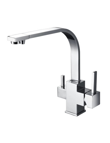 Baterie cu 3 cai Waterline finisaj Cromat sau Negru mat 3KSA9