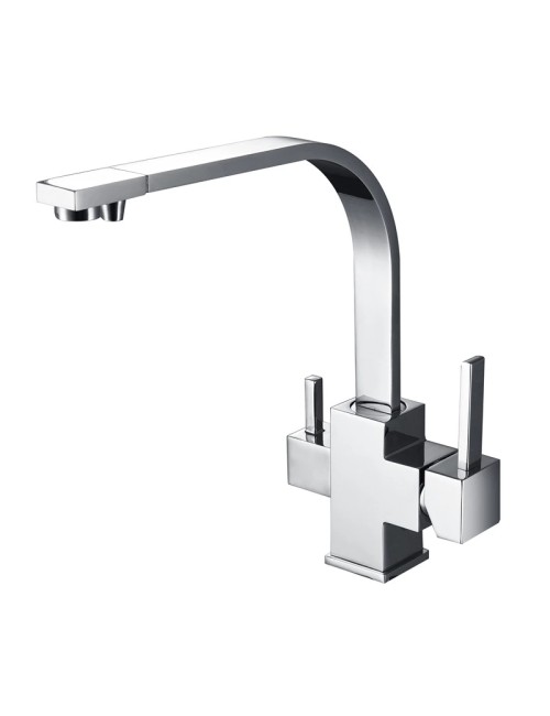 Baterie cu 3 cai Waterline finisaj Cromat sau Negru mat 3KSA9