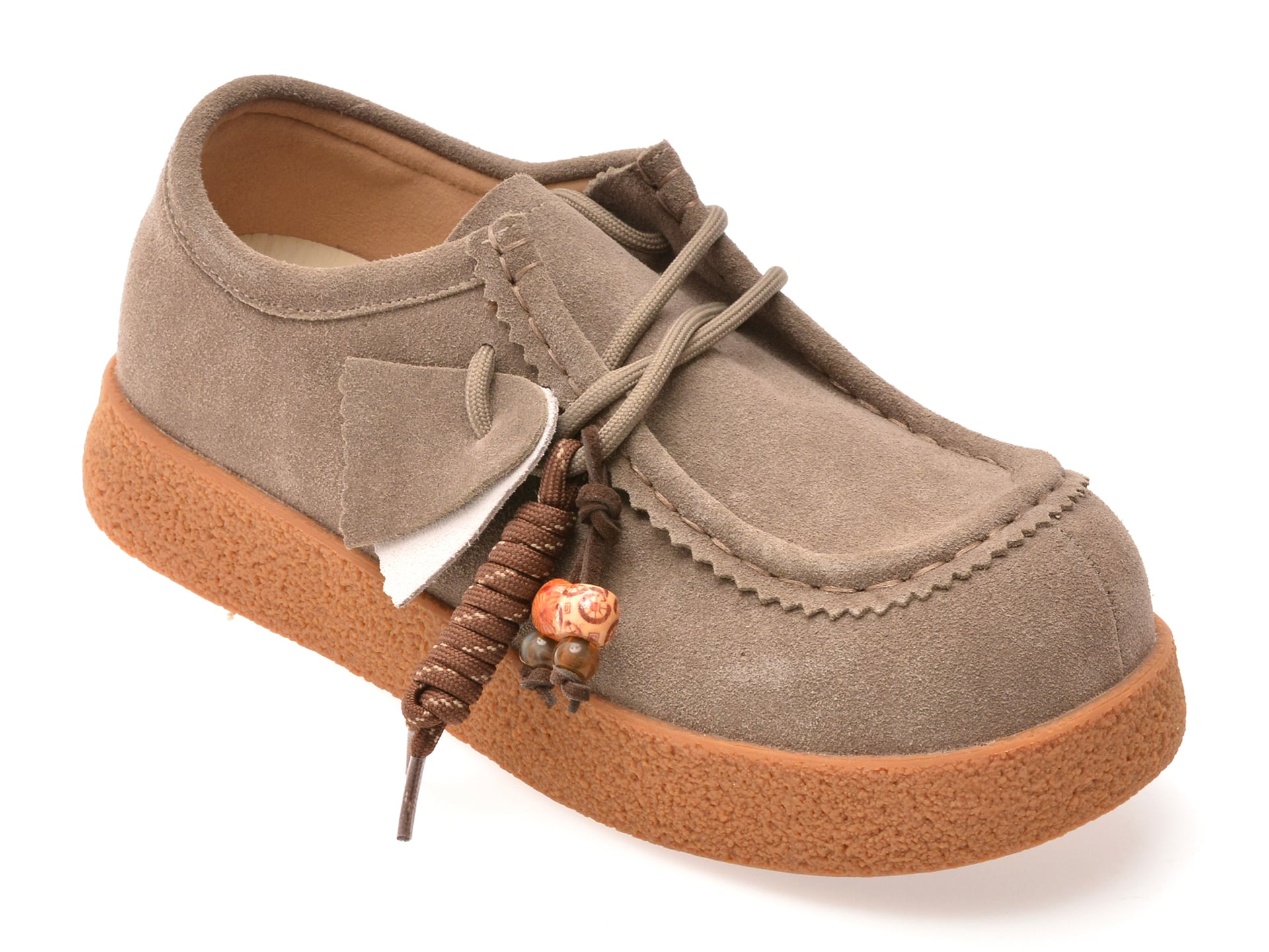 Mocasini GRYXX gri, 3712, din piele intoarsa