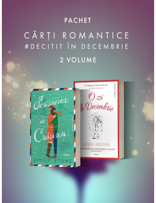 Pachet cărți romantice decitit în decembrie 2 vol.