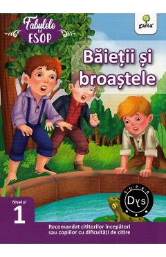 Baietii si broastele. Fabulele lui Esop: Nivelul 1