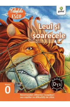 Leul si soarecele. Fabulele lui Esop: Nivelul 0