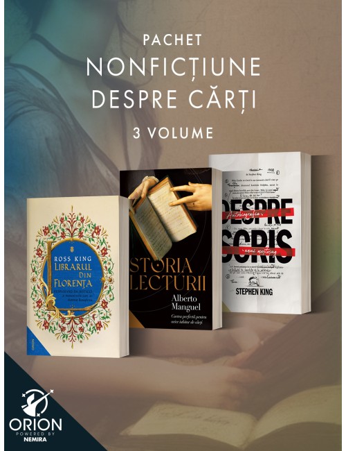 Pachet nonficțiune despre cărți 3 vol.
