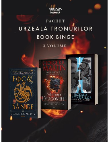 Pachet Urzeala Tronurilor Book Binge 3 vol.