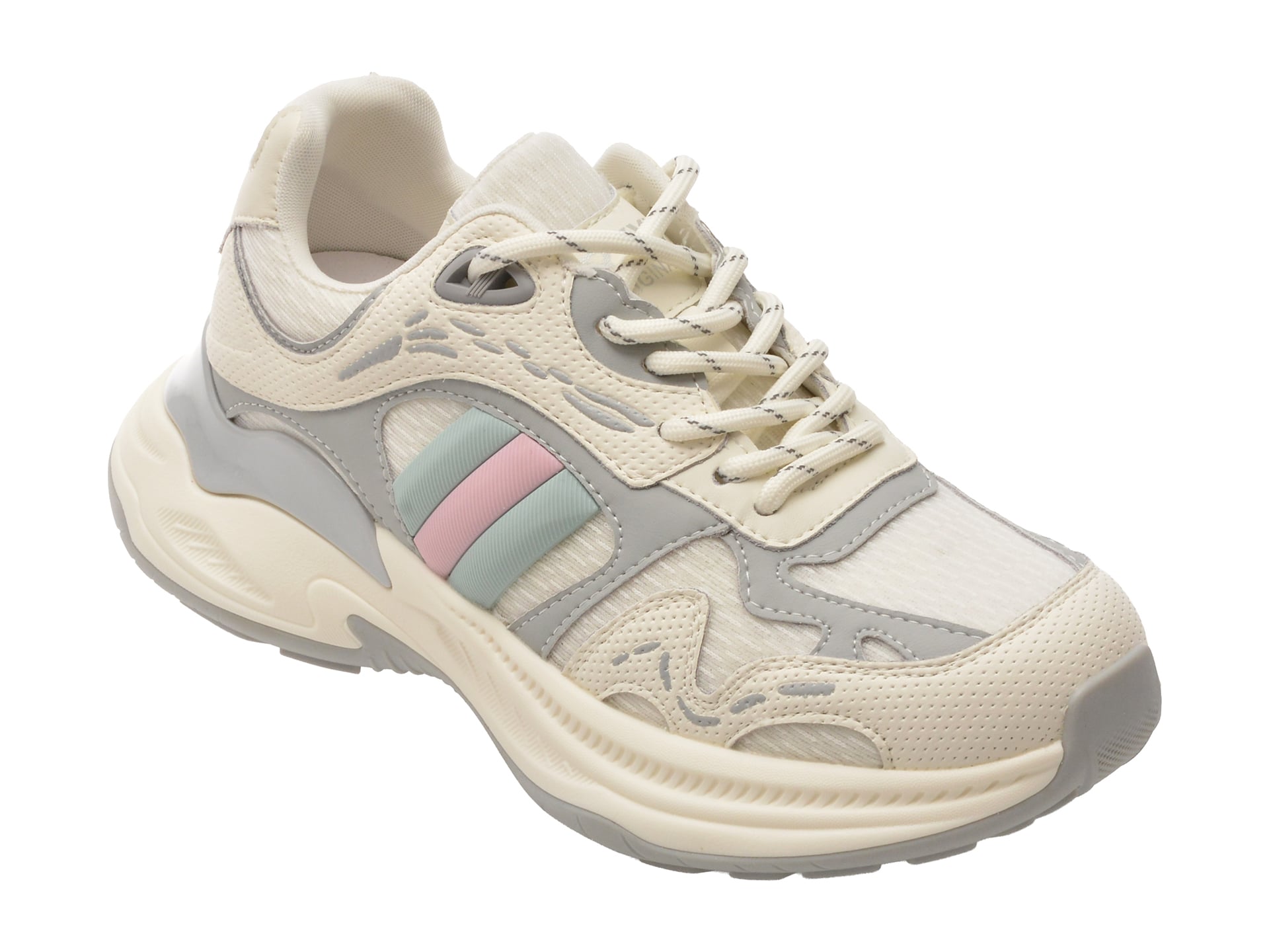 Pantofi sport GRYXX albi, 2052, din material textil