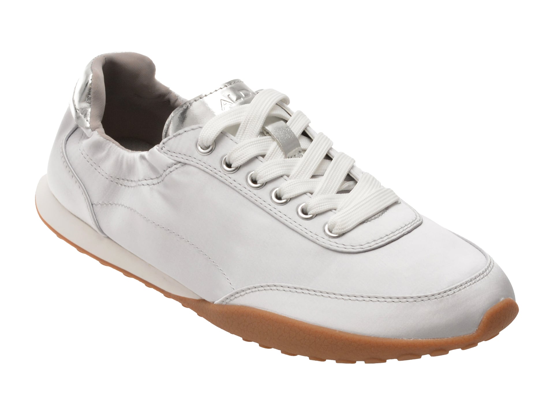 Pantofi sport ALDO argintii, BALLETSNKR 040, din material textil