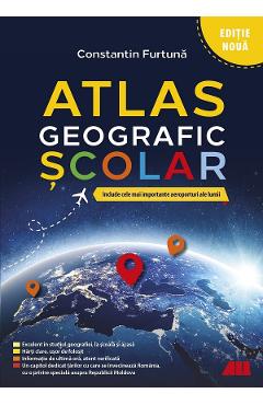 Atlas geografic scolar - Constantin Furtuna