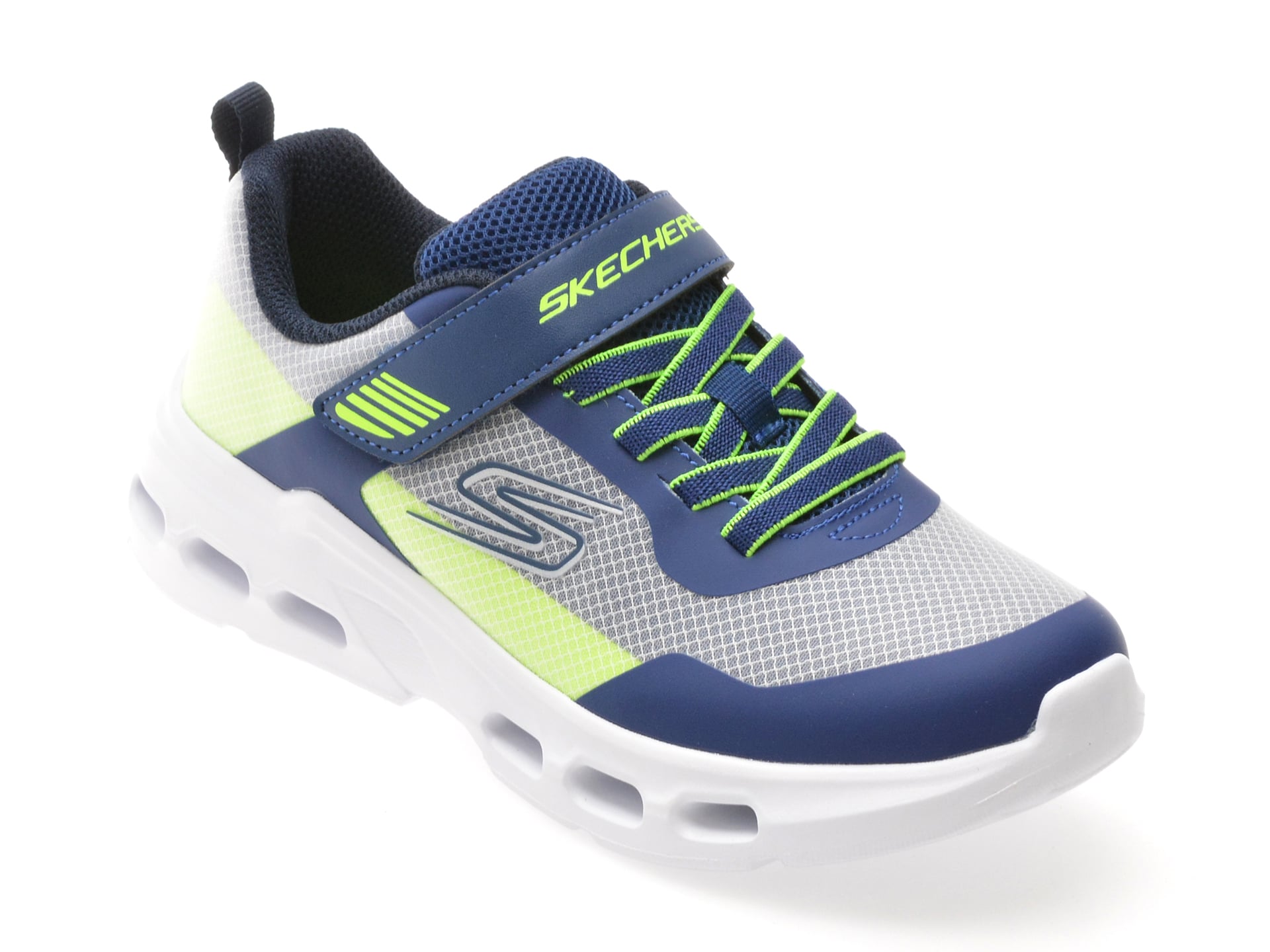Pantofi sport SKECHERS bleumarin, GLIDE-STEP AERO, din material textil