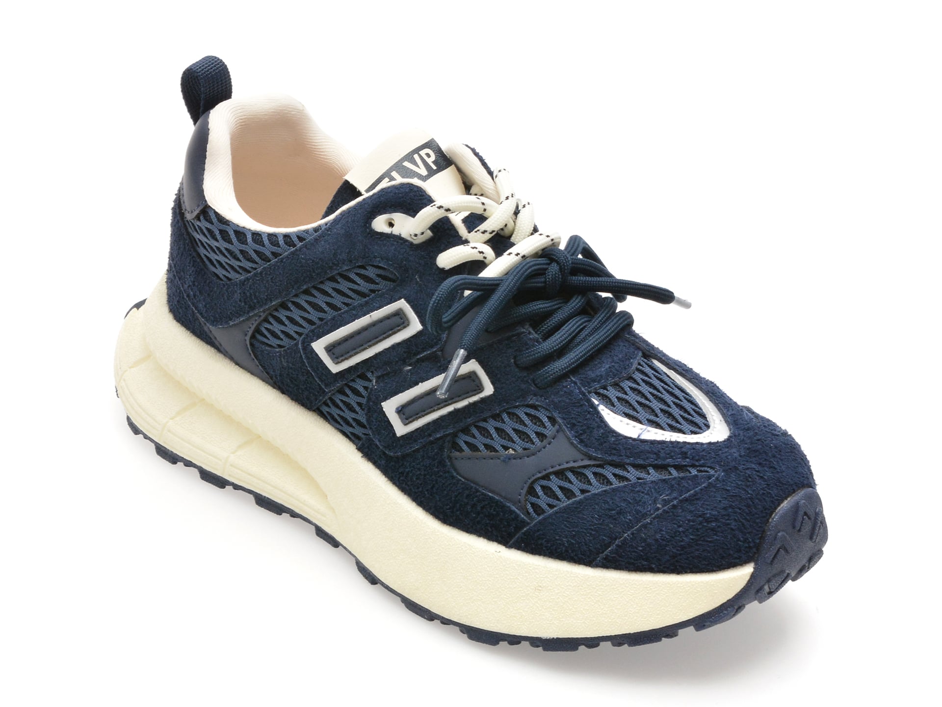 Pantofi sport FLAVIA PASSINI bleumarin, 727, din material textil si piele naturala