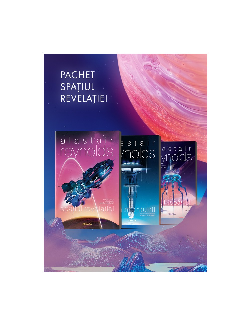 Pachet Trilogia SPAȚIUL REVELAȚIEI 3 vol.