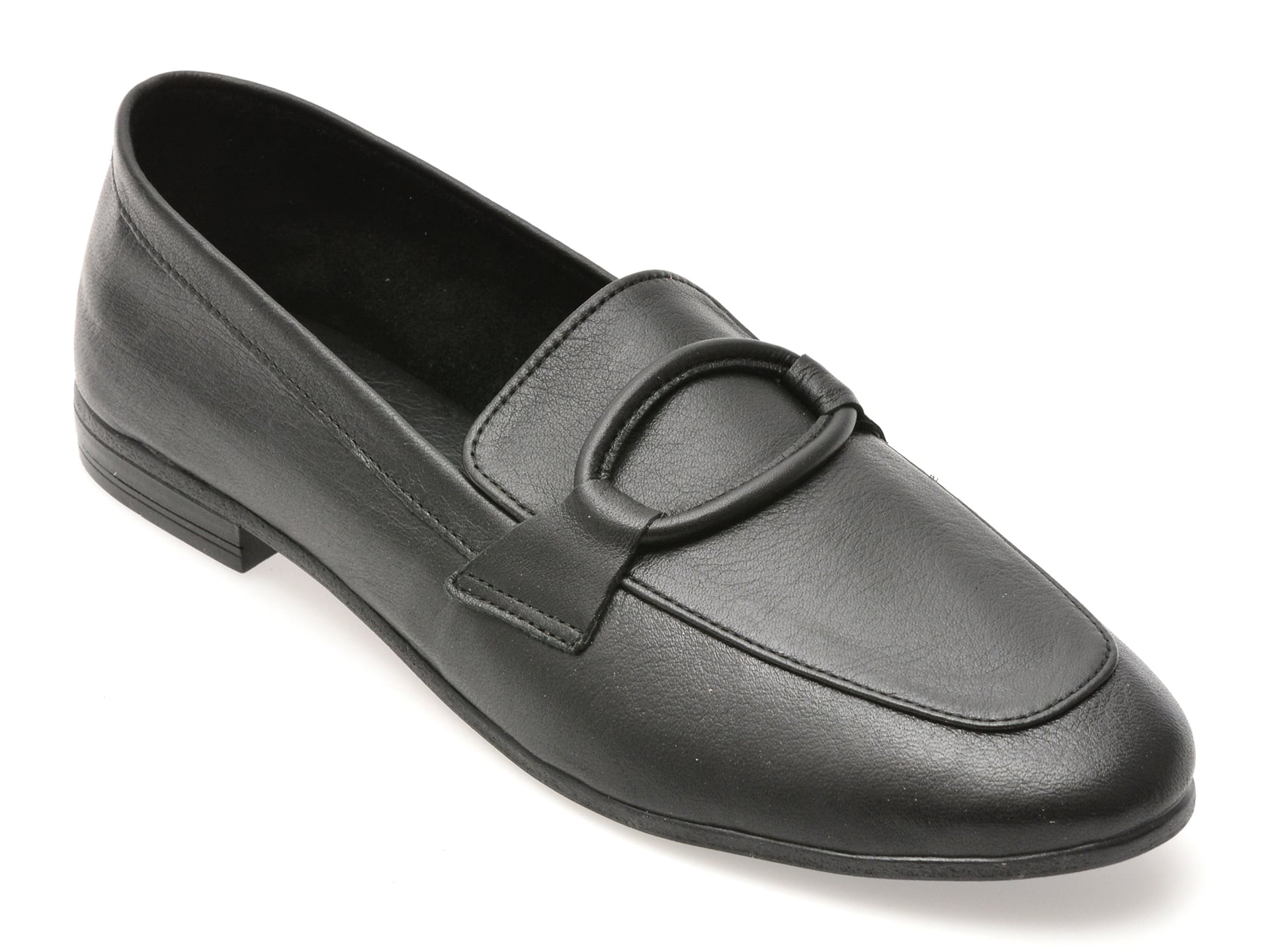 Mocasini FLAVIA PASSINI negri, LT1, din piele naturala