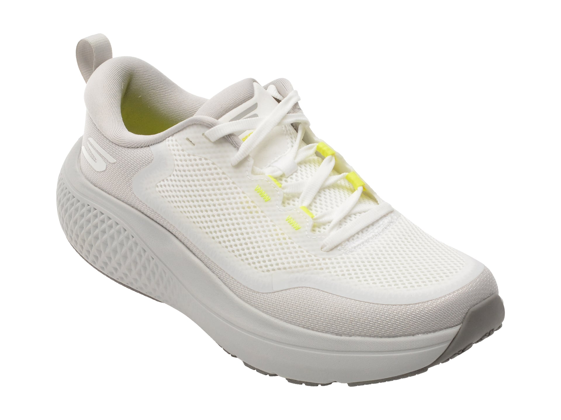 Pantofi sport SKECHERS gri, GO RUN SUPERSONIC MAX, din material textil