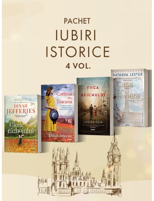 Pachet Iubiri istorice 4 vol.