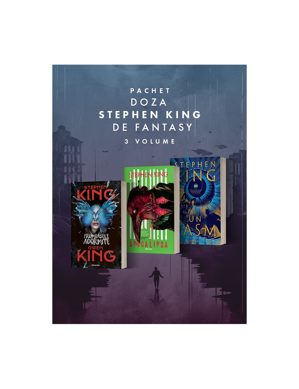 Pachet Doza Stephen King de fantasy 3 vol.